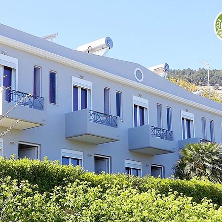 Point Twins Apartments Vrontádos Dış mekan fotoğraf