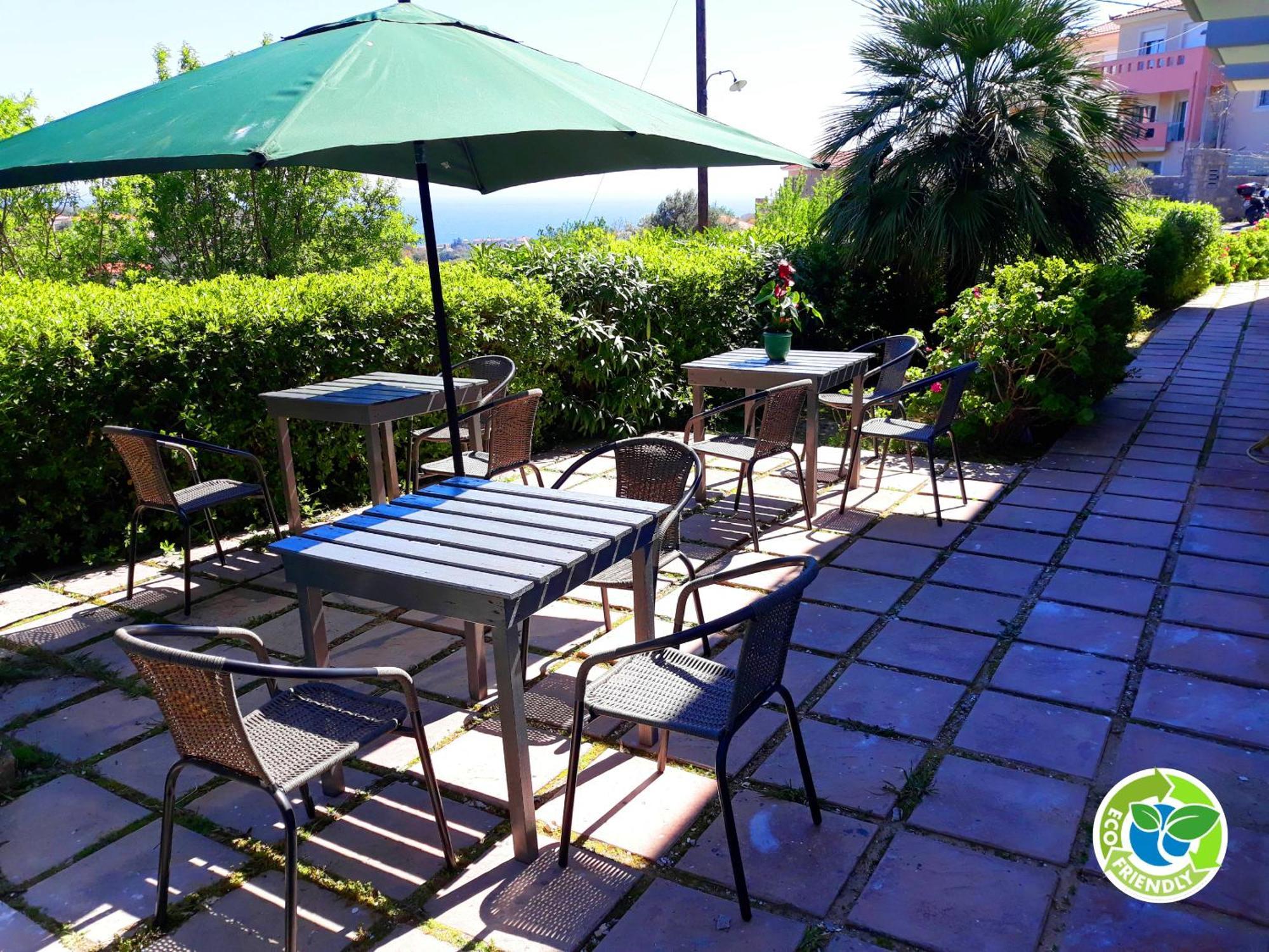 Point Twins Apartments Vrontádos Dış mekan fotoğraf