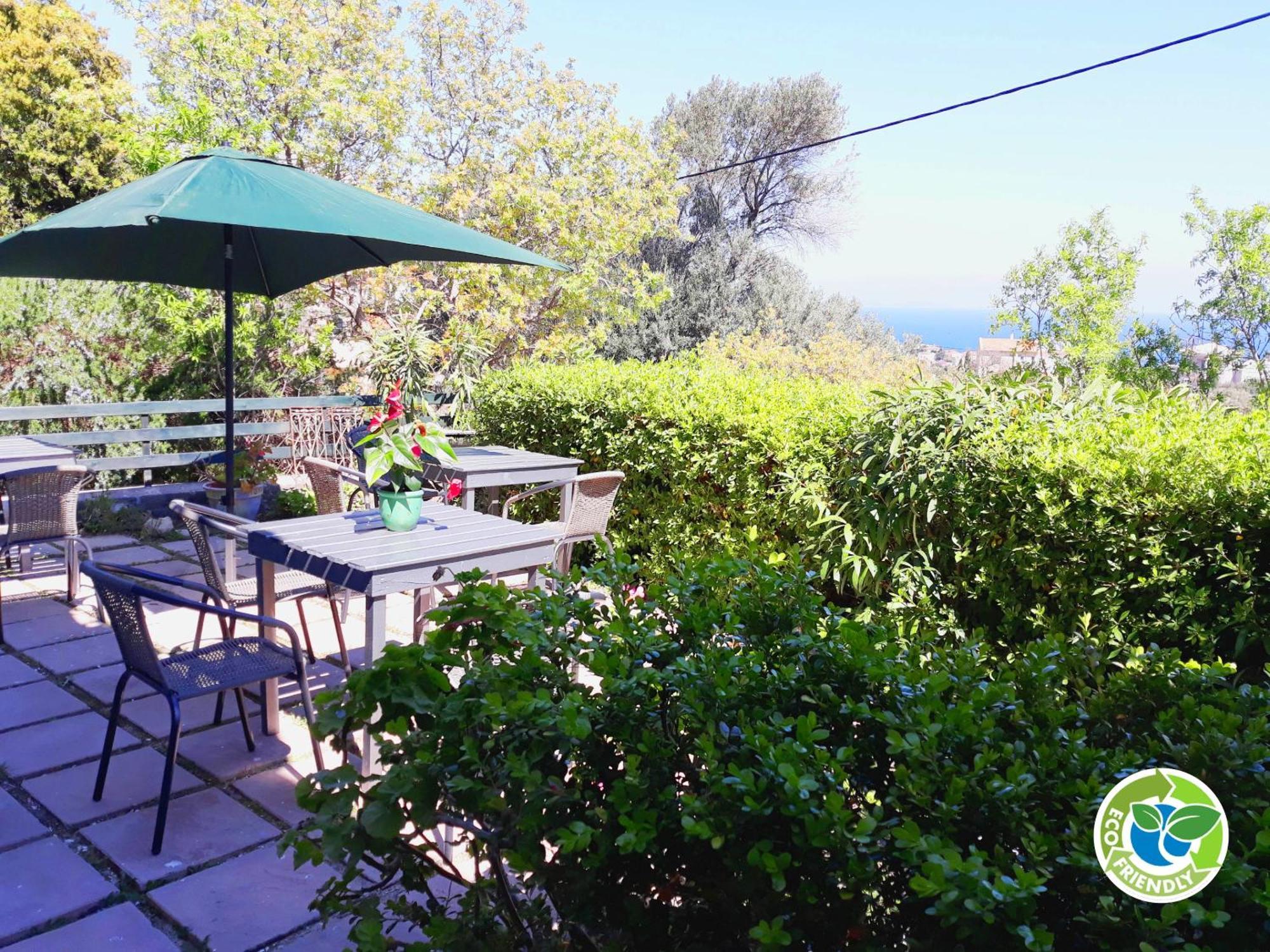 Point Twins Apartments Vrontádos Dış mekan fotoğraf