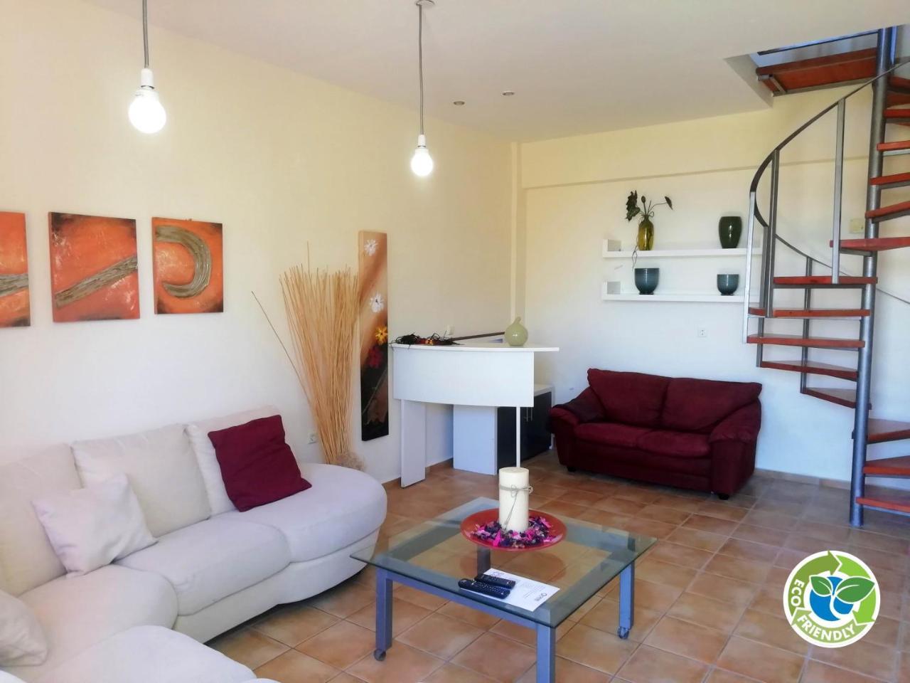 Point Twins Apartments Vrontádos Dış mekan fotoğraf
