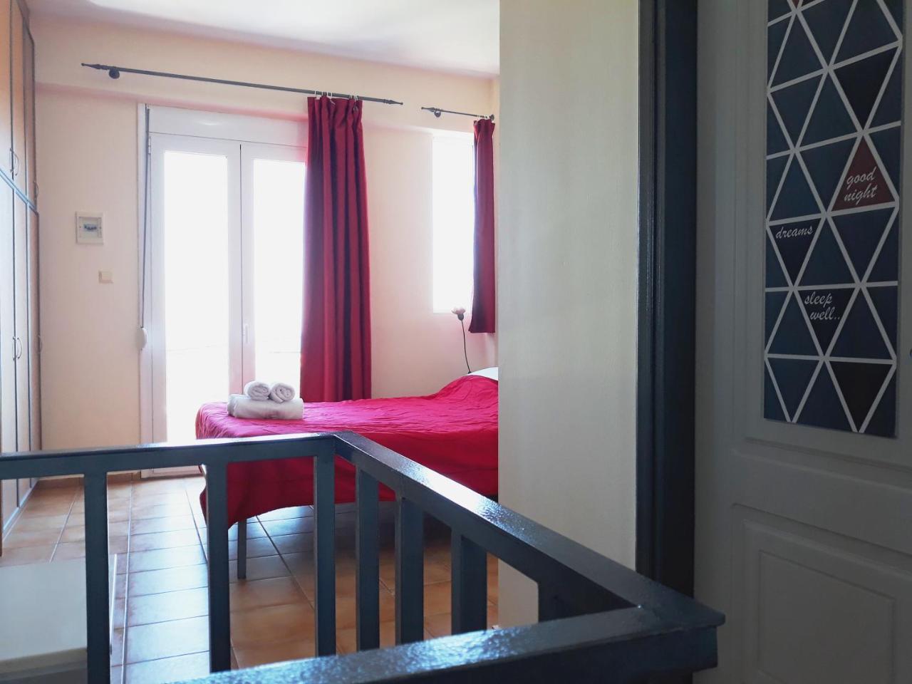 Point Twins Apartments Vrontádos Dış mekan fotoğraf
