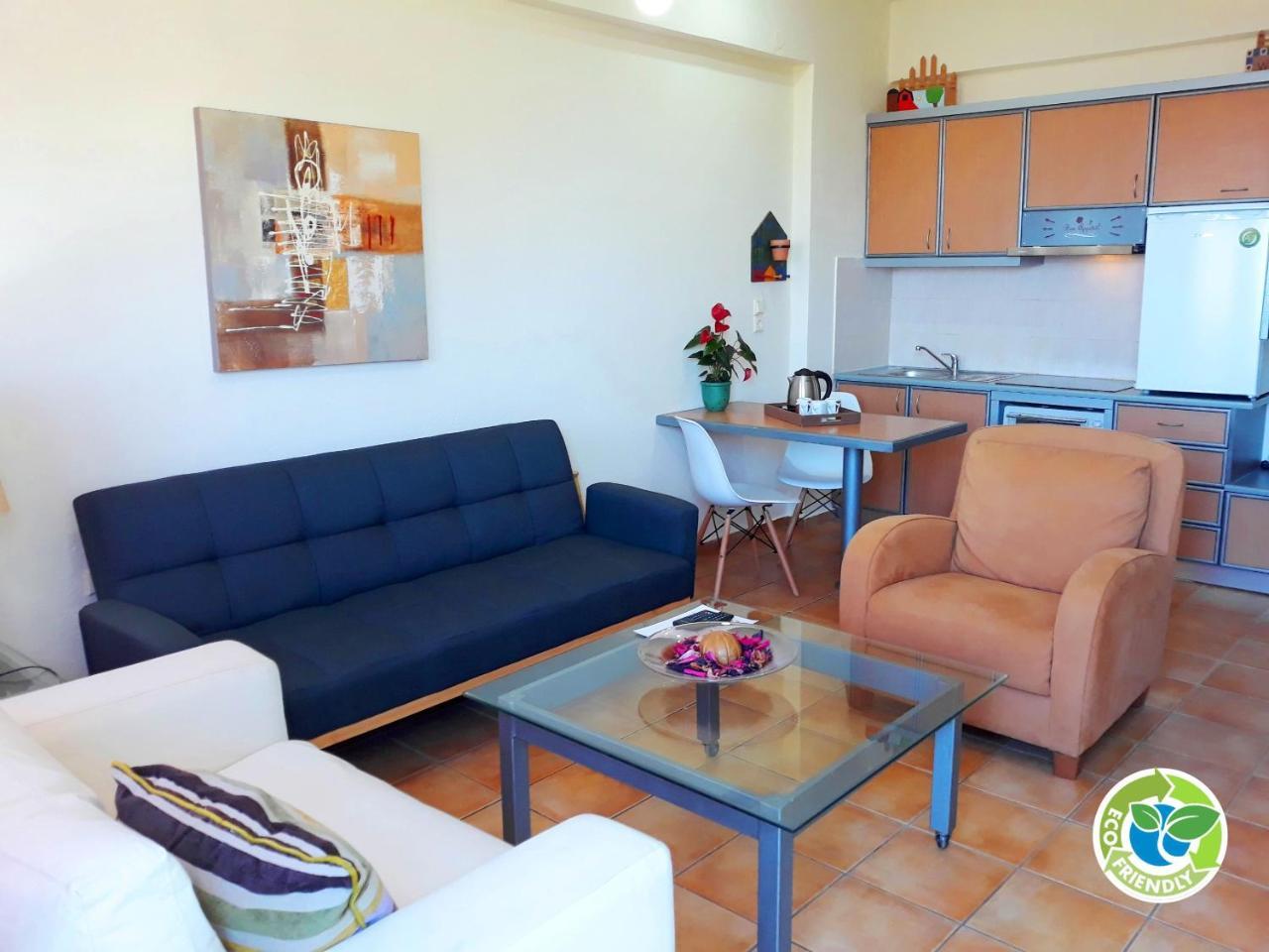 Point Twins Apartments Vrontádos Dış mekan fotoğraf