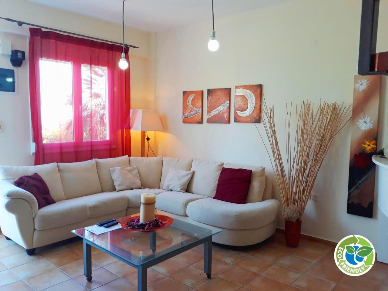Point Twins Apartments Vrontádos Dış mekan fotoğraf