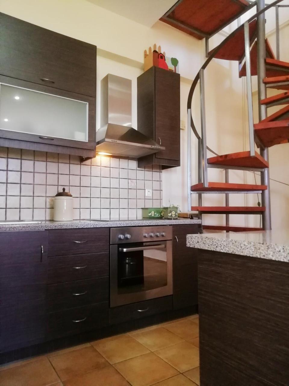 Point Twins Apartments Vrontádos Dış mekan fotoğraf
