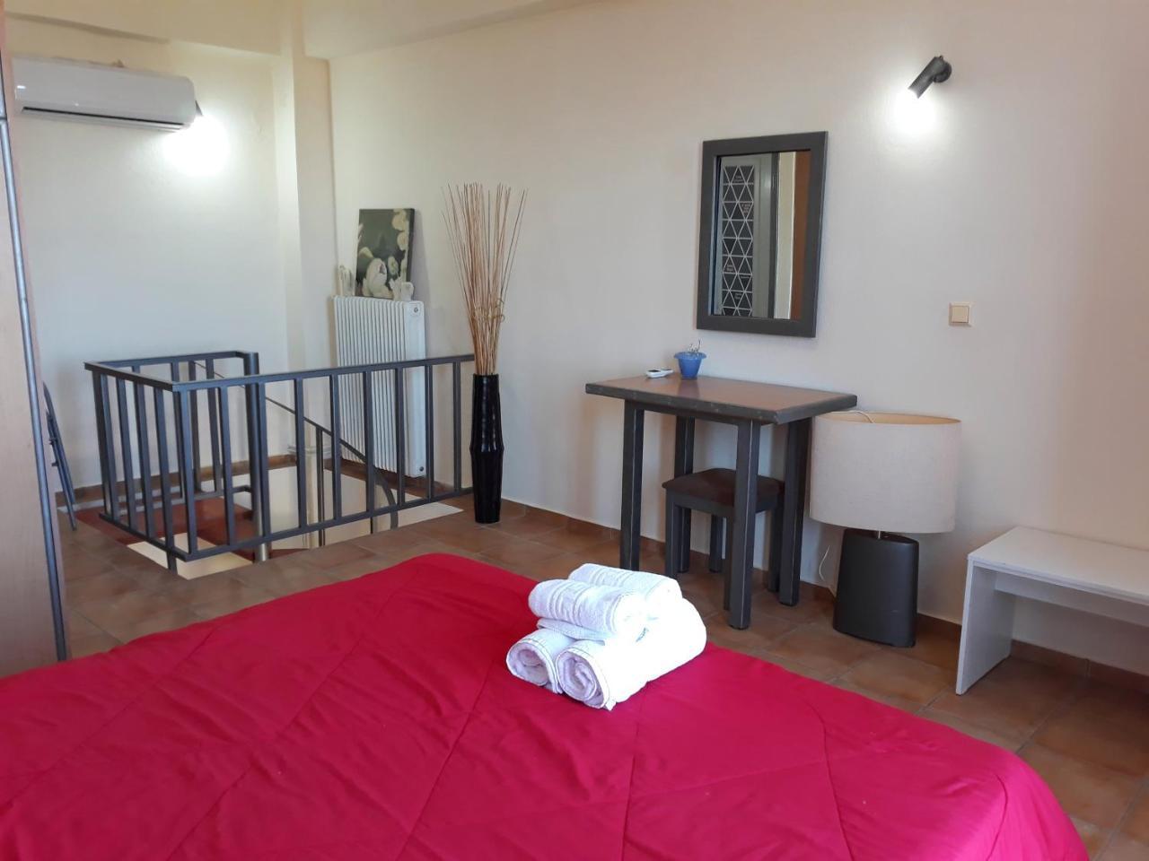 Point Twins Apartments Vrontádos Dış mekan fotoğraf