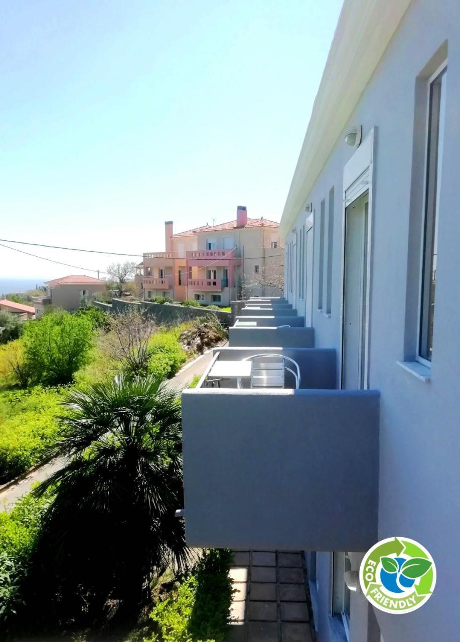 Point Twins Apartments Vrontádos Dış mekan fotoğraf