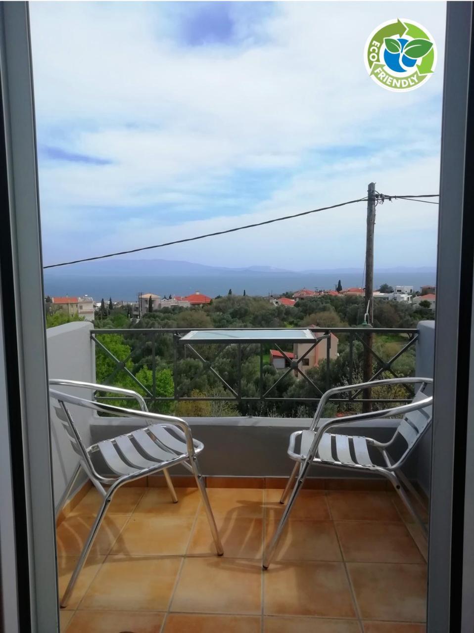 Point Twins Apartments Vrontádos Dış mekan fotoğraf